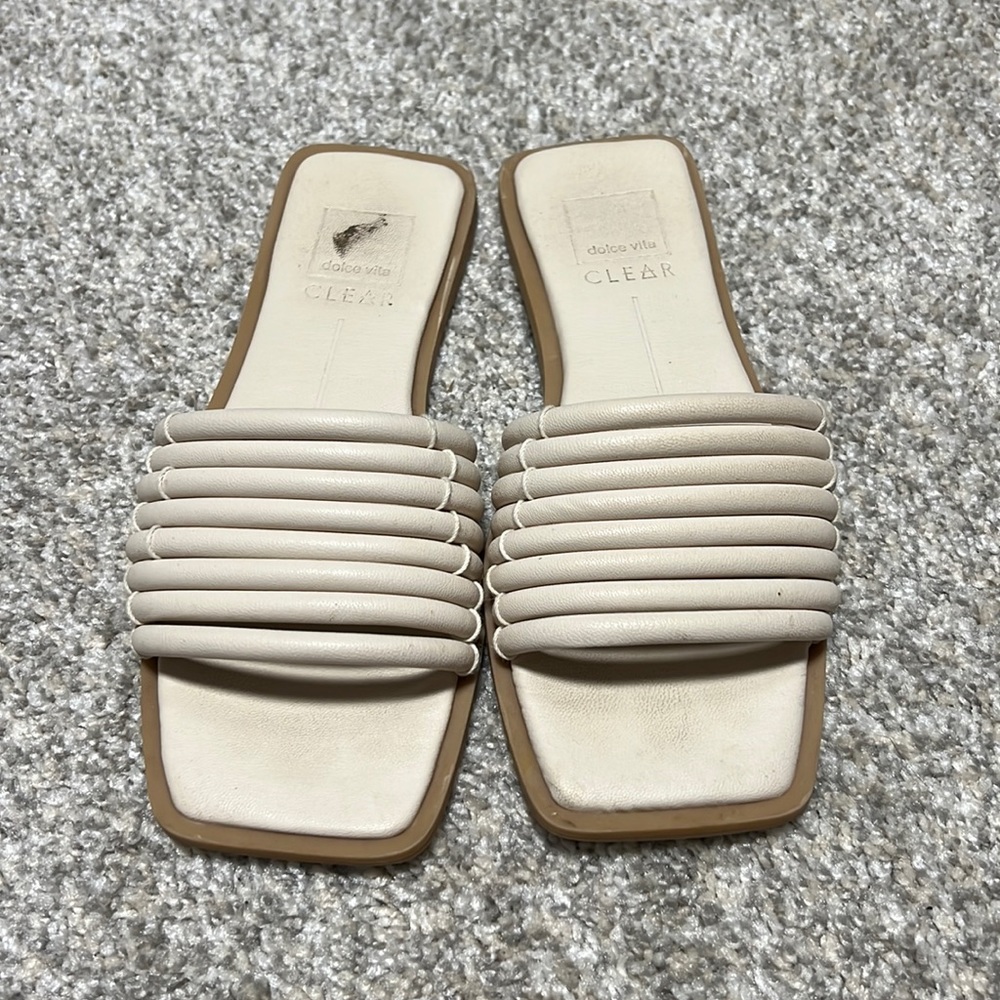 Dolce Vita Nyx Sandal Cream Stella, 6.5